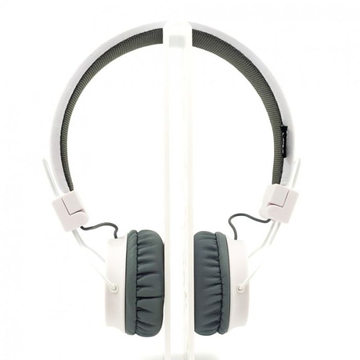 Накладные проводные наушники с микрофоном NIA A1 White
