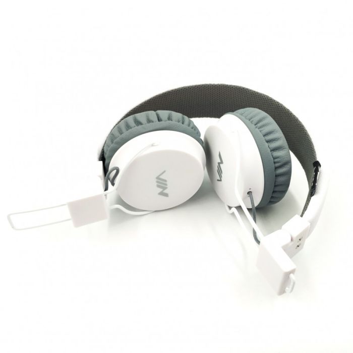 Накладные проводные наушники с микрофоном NIA A1 White