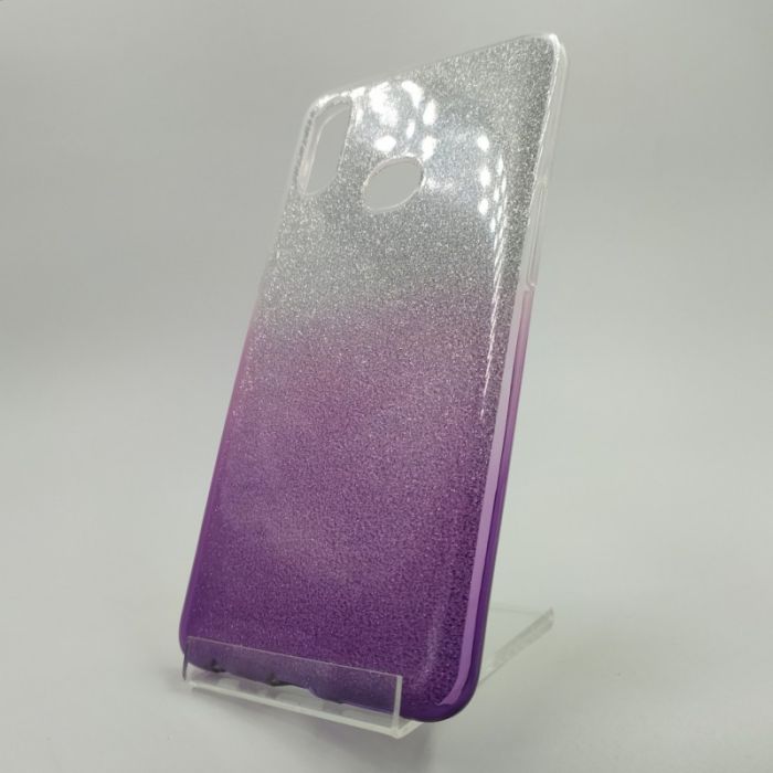 Силиконовый чехол VAJA градиент Samsung A10s Purple