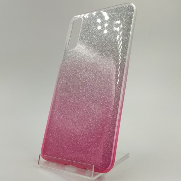 Силиконовый чехол VAJA градиент Samsung A50/A30s/Doogee x90l Pink