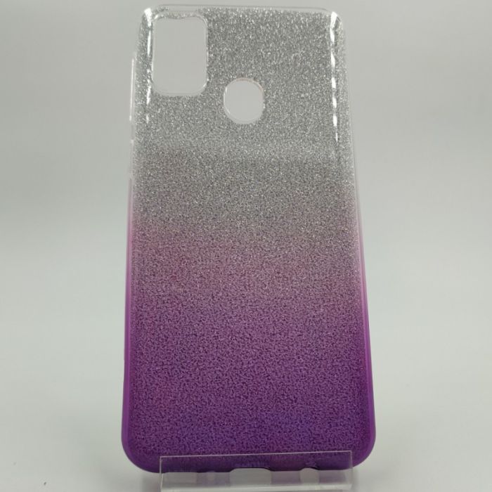 Силиконовый чехол VAJA градиент Samsung M30s Purple