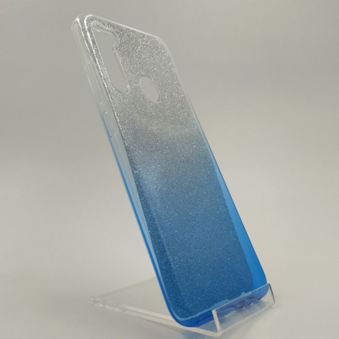 Силиконовый чехол VAJA градиент Xiaomi Redmi Note8t Blue