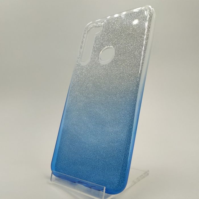 Силиконовый чехол VAJA градиент Xiaomi Redmi Note8t Blue