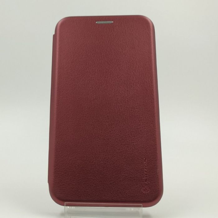 Кожаный противоударный чехол-книжка Nillkin Huawei Y5 2018 Ruby