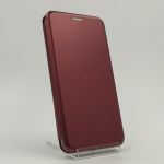 Кожаный противоударный чехол-книжка Nillkin Samsung J710 Ruby