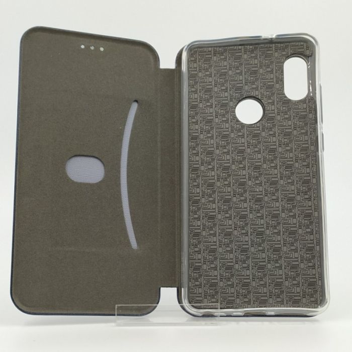 Кожаный противоударный чехол-книжка Nillkin XIAOMI REDMI NOTE5 PRO Navy Storm