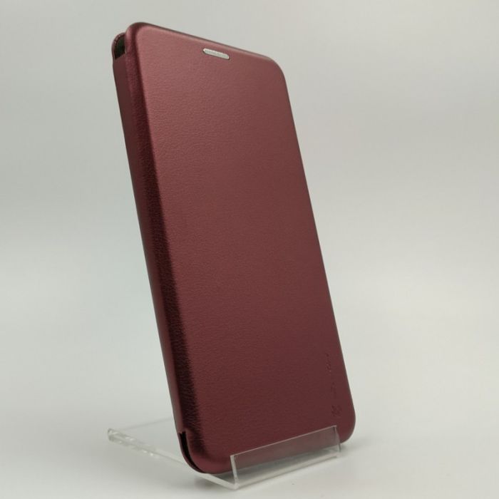 Кожаный противоударный чехол-книжка Wing  HUAWEI P SMART Z/Honor 9x RUBY