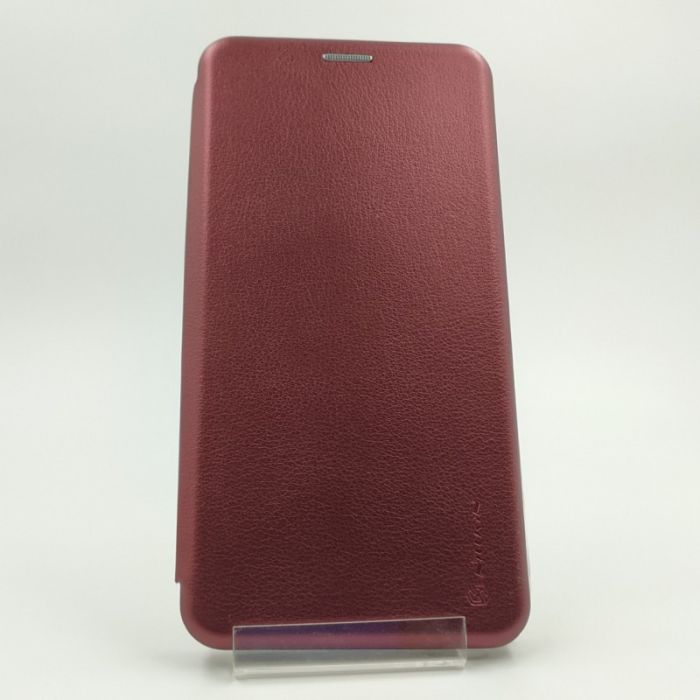 Кожаный противоударный чехол-книжка Wing  HUAWEI P SMART Z/Honor 9x RUBY