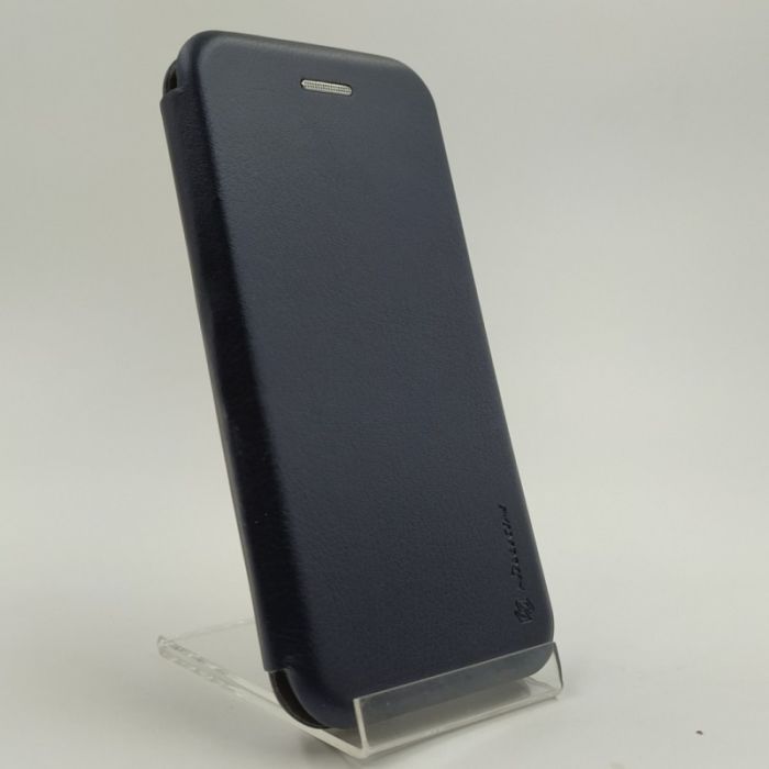 Кожаный противоударный чехол-книжка Nillkin HUAWEI Y6 2019 / Y6S NAVY STORM