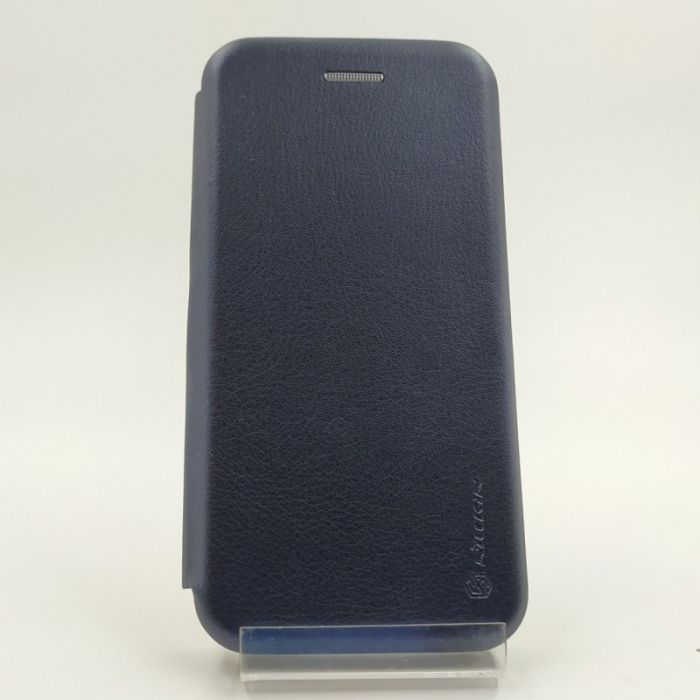 Кожаный противоударный чехол-книжка Nillkin HUAWEI Y6 2019 / Y6S NAVY STORM