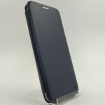 Кожаный противоударный чехол-книжка Hoco Samsung A50/A30s Navy Storm