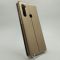 Кожаный противоударный чехол-книжка Hoco Xiaomi Redmi Note8t Gold