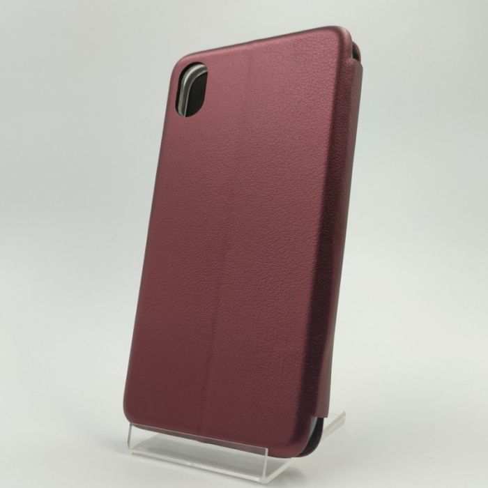 Кожаный противоударный чехол-книжка Nillkin   Xiaomi Redmi7A Ruby