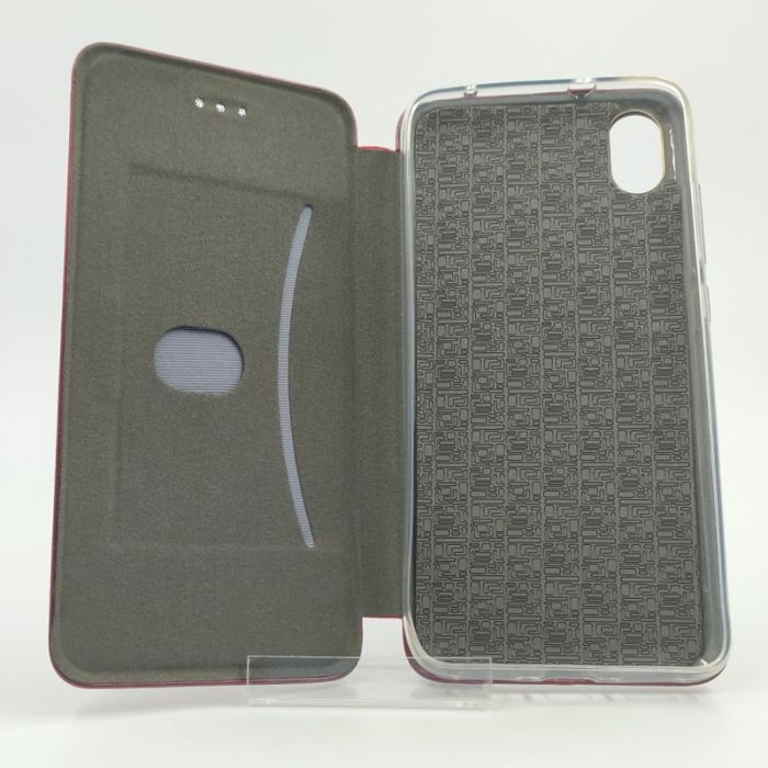 Кожаный противоударный чехол-книжка Nillkin   Xiaomi Redmi7A Ruby