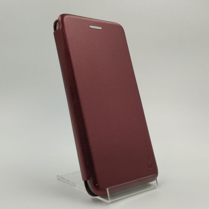 Кожаный противоударный чехол-книжка Nillkin   Xiaomi Redmi7A Ruby