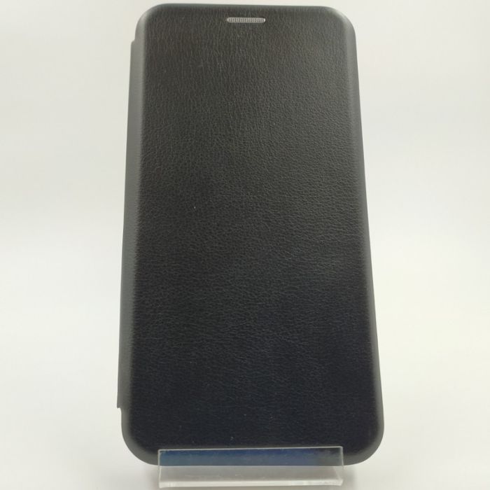 Кожаный противоударный чехол-книжка Wing Xiaomi Redmi8A Black
