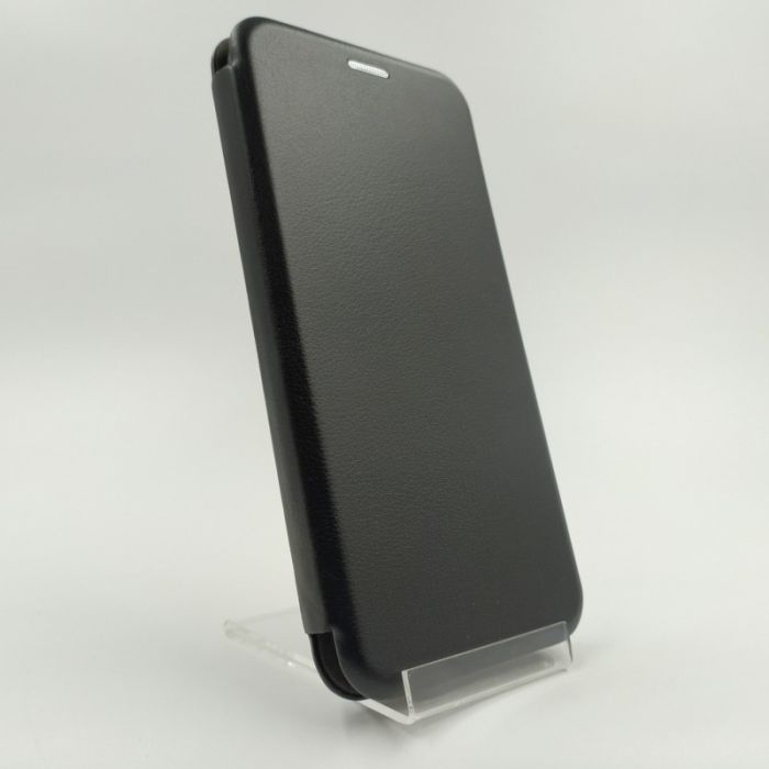 Кожаный противоударный чехол-книжка Wing Xiaomi Redmi8A Black