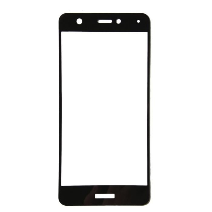 Защитное стекло 2.5D GLASS HOCO Huawei Nova 2 Black (Черный) Перед