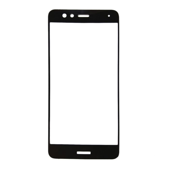 Защитное стекло 2.5D GLASS HOCO Huawei P10 Lite Black (Черный) Перед