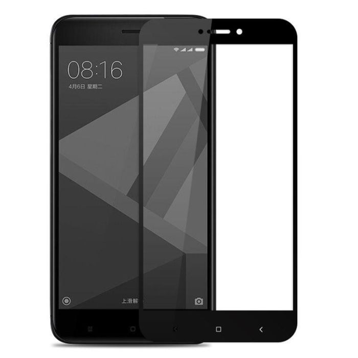 Защитное стекло 2.5D GLASS HOCO Xiaomi Redmi 4x Black (Черный)