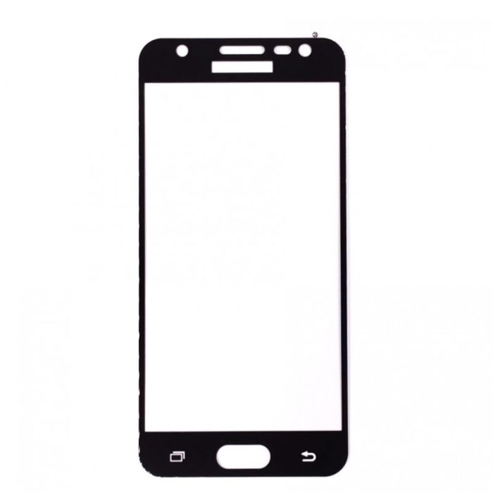 Защитное стекло 2D Glass Rock Front Samsung Galaxy J5 Prime Black (Черный) Перед