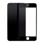 Защитное стекло 3D Glass Rock iPhone 6/6S Black (Черный) Перед