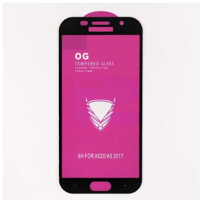 Full Glue Glass Samsung Galaxy A5 2017 Duos A520 Black