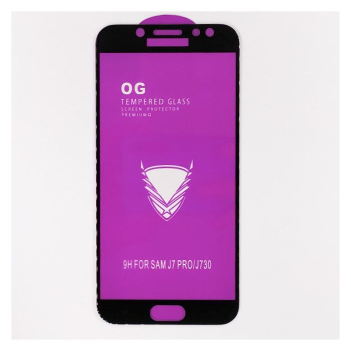 Защитное стекло Full Glue Glass Samsung Galaxy J5 2017 J530 Black (Черный)