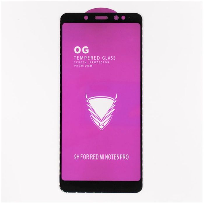 Защитное стекло HOCO Full Glue Xiaomi Redmi Note 5 Pro Black (Черный)